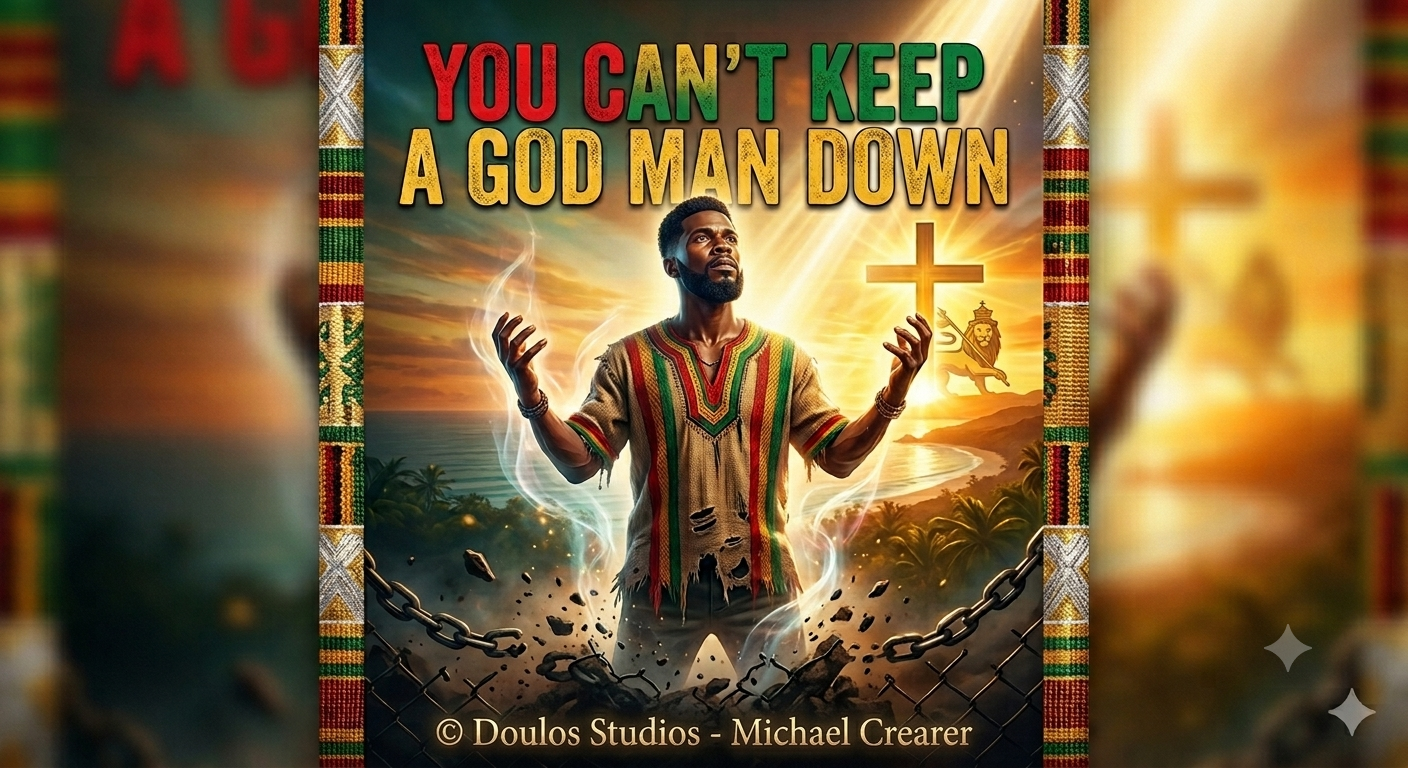 Yu Can't  Keep a God Man Down cover art